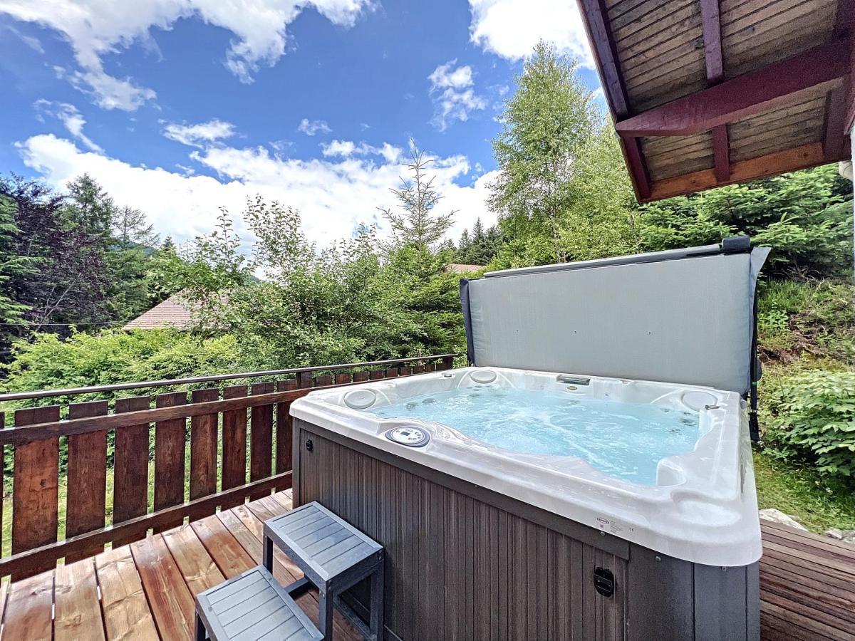 Les Cimes Blanches Cledicihome Chalet 10 Pers Spa & Grand Terrain 4 Minutes Des Pistes La Bresse Exterior foto